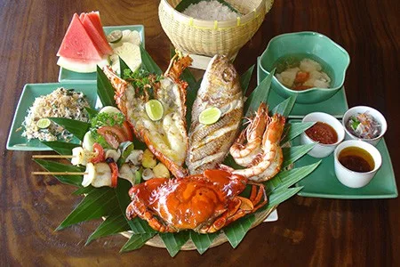 Seafood Basket with Lobster