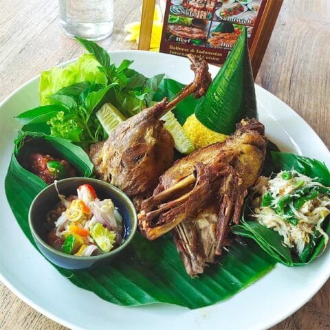 2 Classic Bali Duck Nusa Dua Dishes | Jaansan Bali Resto